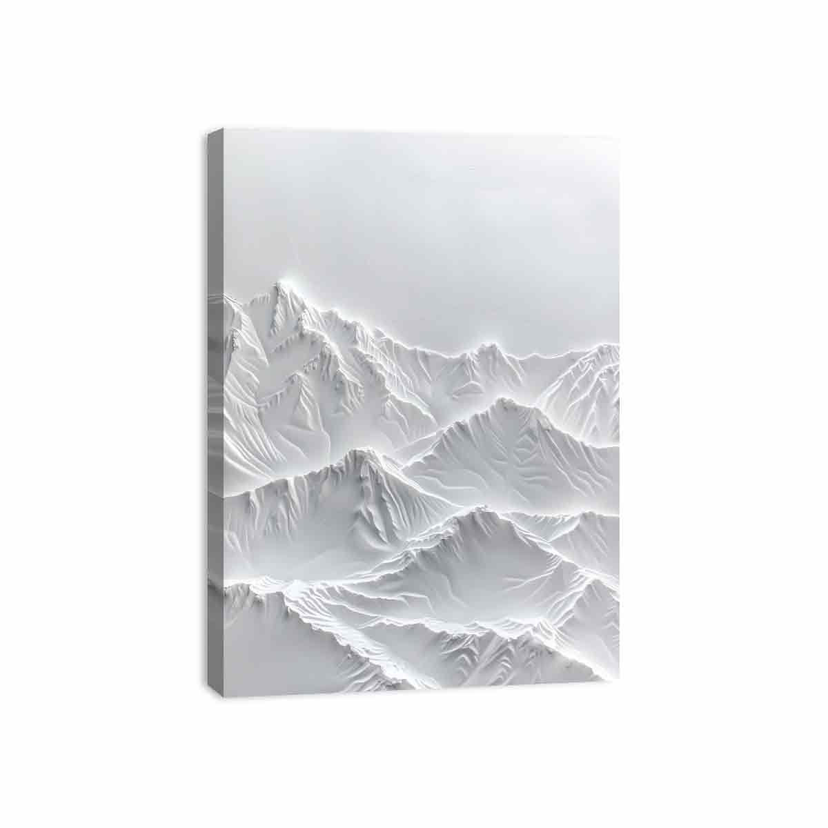 Snow Mountian Painting