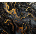 Black Gold  Marble Art