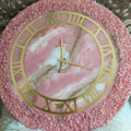Handmade Sandstone Wall Clock
