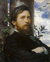 Arnold Bocklin Self Portrait artwork preview