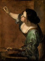 Artemisia Gentileschi Self Portrait artwork preview