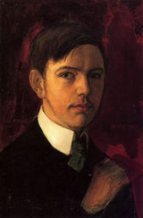 August Macke Self Portrait artwork preview