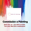 Art Commission - Commissioned Hand Painted Art 