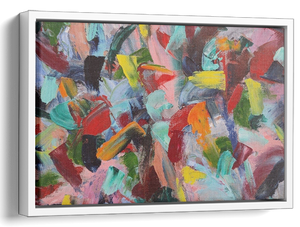 Colorful Abstract Oil Painting 