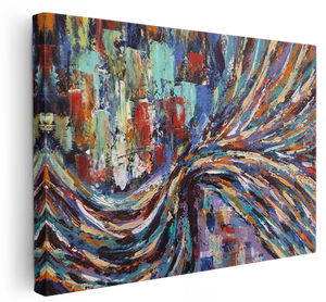 Abstract Oil Painting 