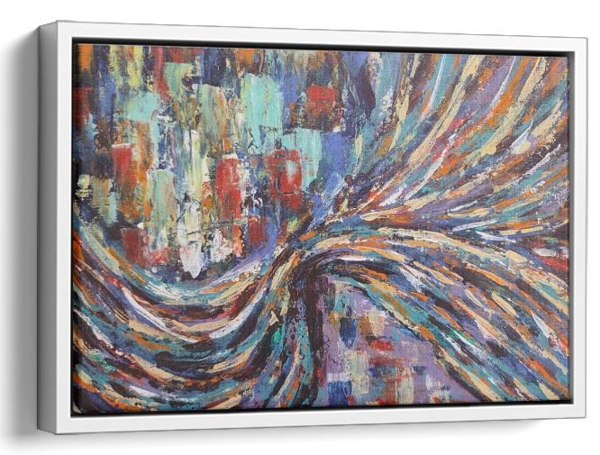 Abstract Oil Painting 