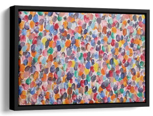 Rainbow Abstract Oil Painting 