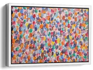 Rainbow Abstract Oil Painting 