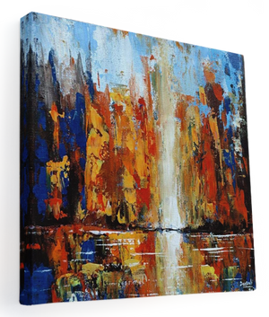 Deep Inside Abstract Painting 