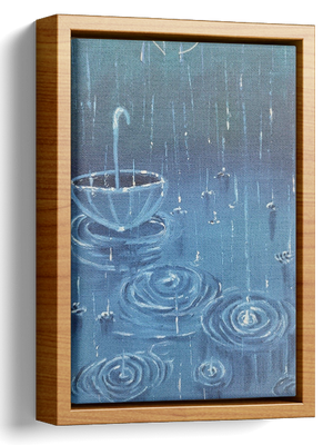 Mystry Rain Oil Painting 