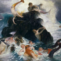 Mermaids at Play, 1886