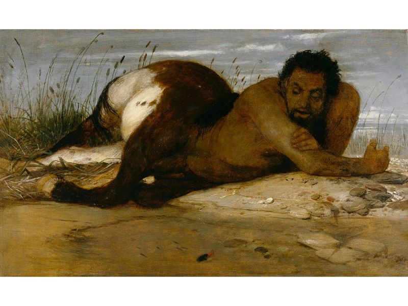 Centaur Watching Fish, 1878