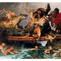 Fighting on a bridge 
