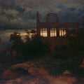 Landscape with a castle in ruins