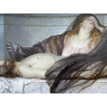 Mary Magdalene crying for the dead Christ