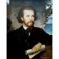Portrait of singer Karl Wallenreiter
