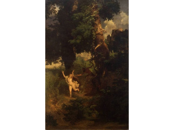 Syrinx fleeing the onslaught of Pan