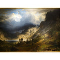 Storm in the Rocky Mountains, Mt. Rosalie