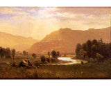 Figures In A Hudson River Landscape artwork preview