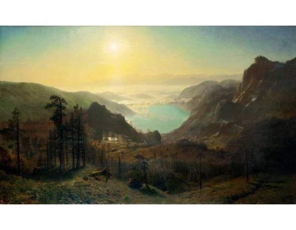 View of Donner Lake, California