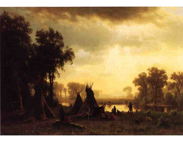 An Indian Encampment