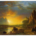 Sunset On The Coast