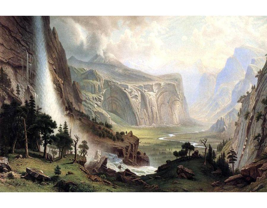 The Domes of Yosemite 1867