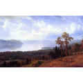 View Of The Hudson Looking Across The Tappan Zee Towards Hook Mountain