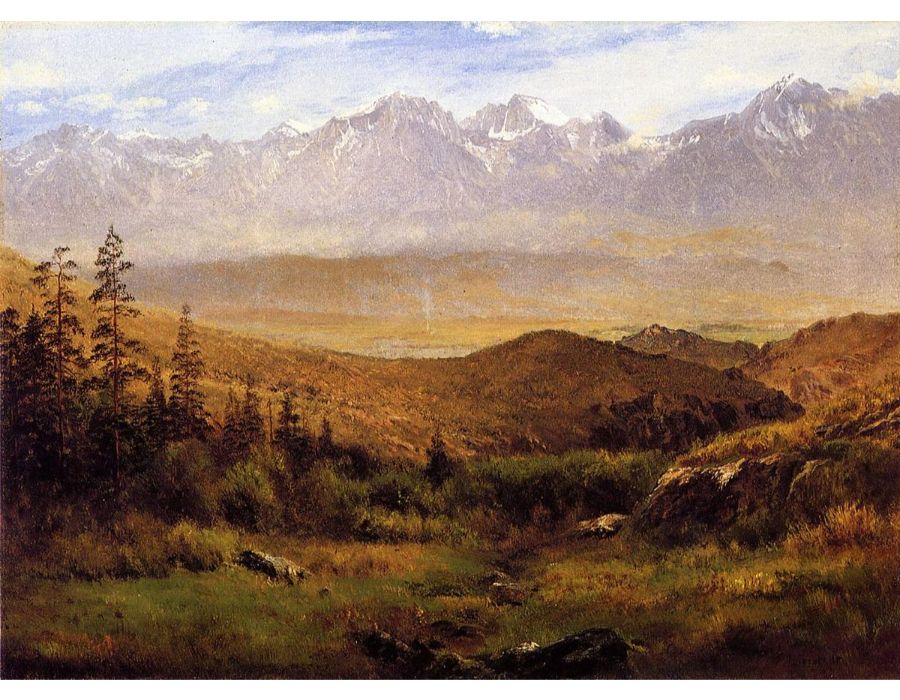 In The Foothills Of The Mountais
