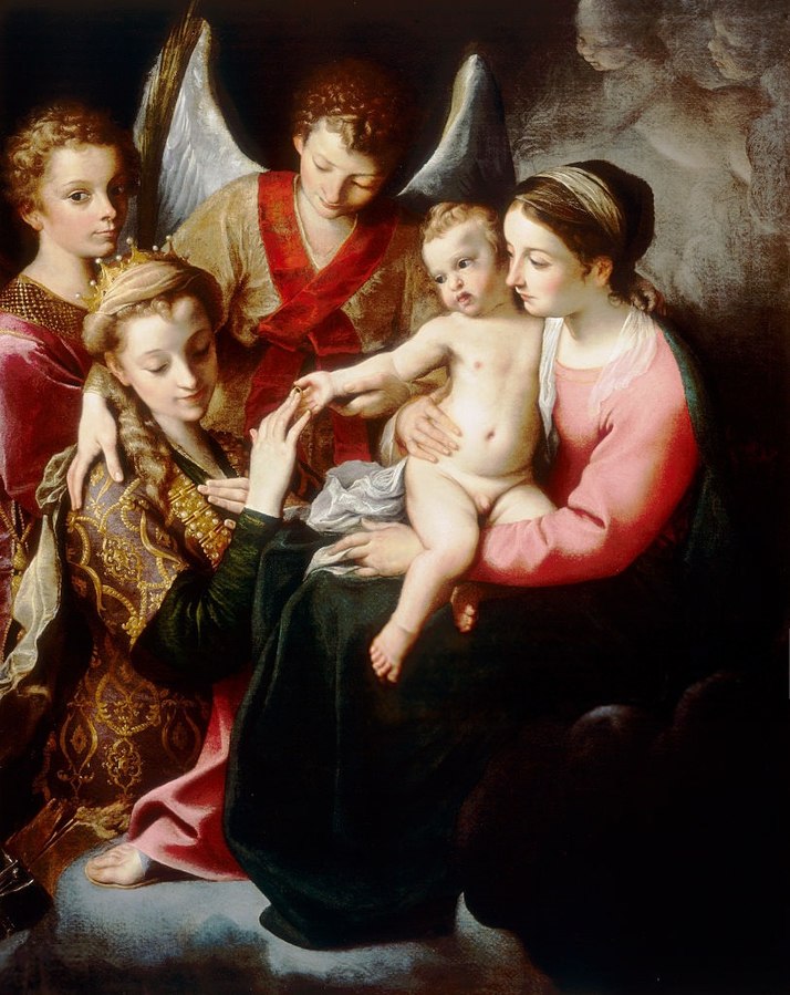 Mystic Marriage of St. Catherine (Sposalizio mistico di santa Caterina) 