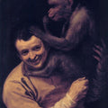 Man with Monkey, 1590-91 