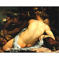 Bacchante, detail 
