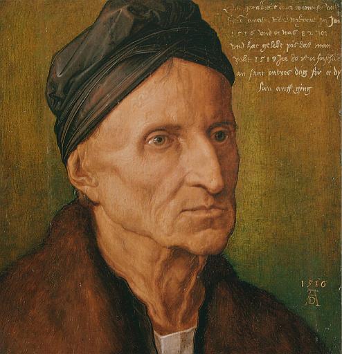 Portrait of Michael Wolgemut