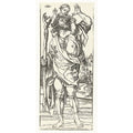 St Christopher Carrying The Christ Child