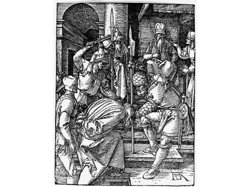 Small Passion 12. Christ before Annas