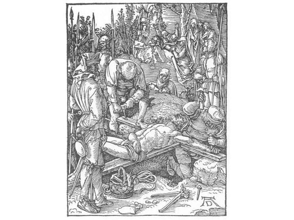 Small Passion 23. Christ Being Nailed to the Cross