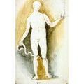 Male Nude with a Glass and Snake, so-called Asclepius