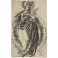 The Virgin On The Crescent With A Crown Of Stars (Second State)