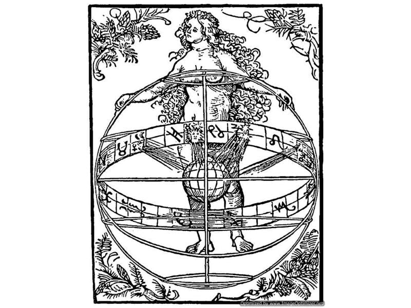 Nude Woman with the Zodiac