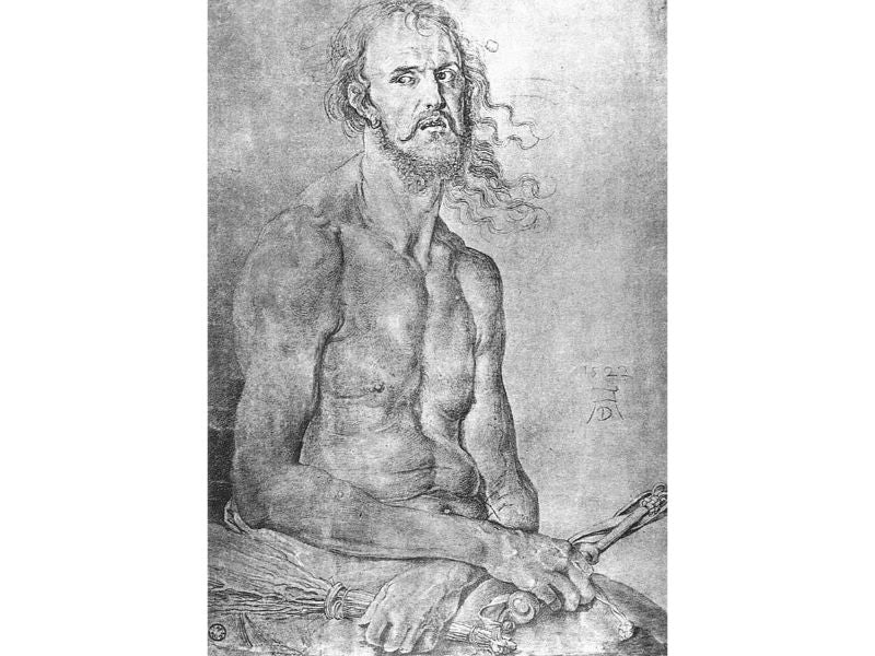Self-Portrait as the Man of Sorrows