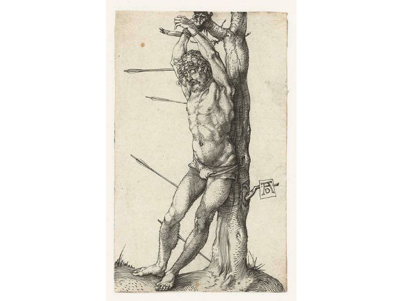 St. Sebastian At The Tree
