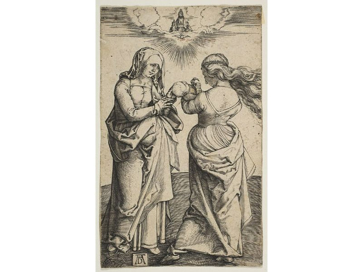 The Virgin With The Infant Christ And St Anne