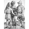 Three Peasants In Conversation