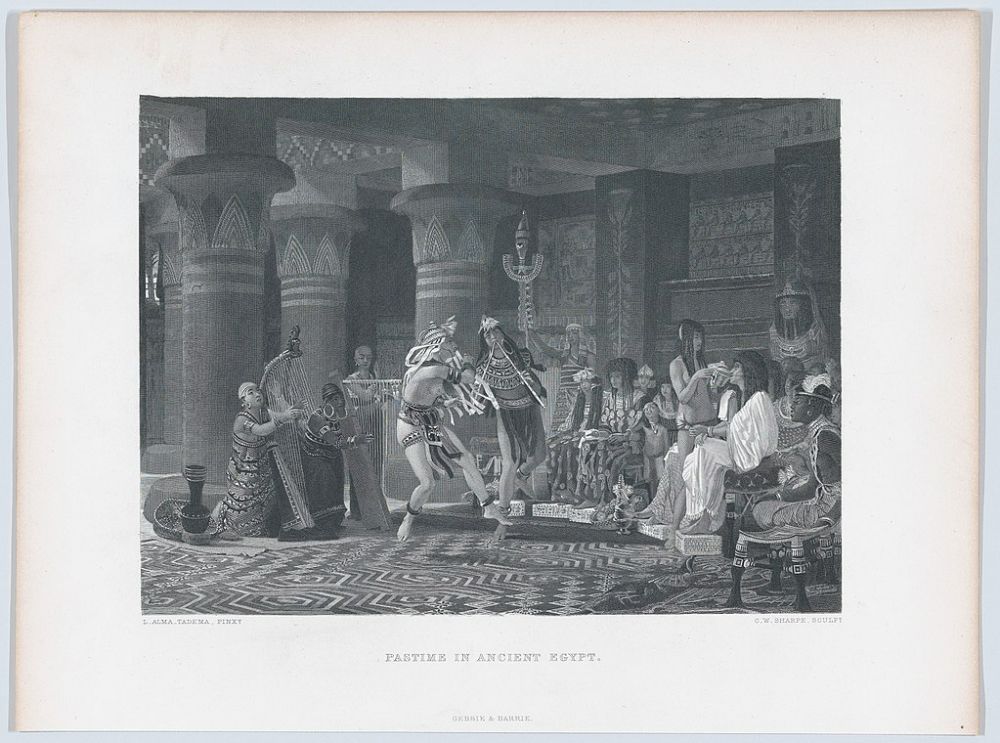 Pastimes in Ancient Egypt, 3,000 Years Ago 