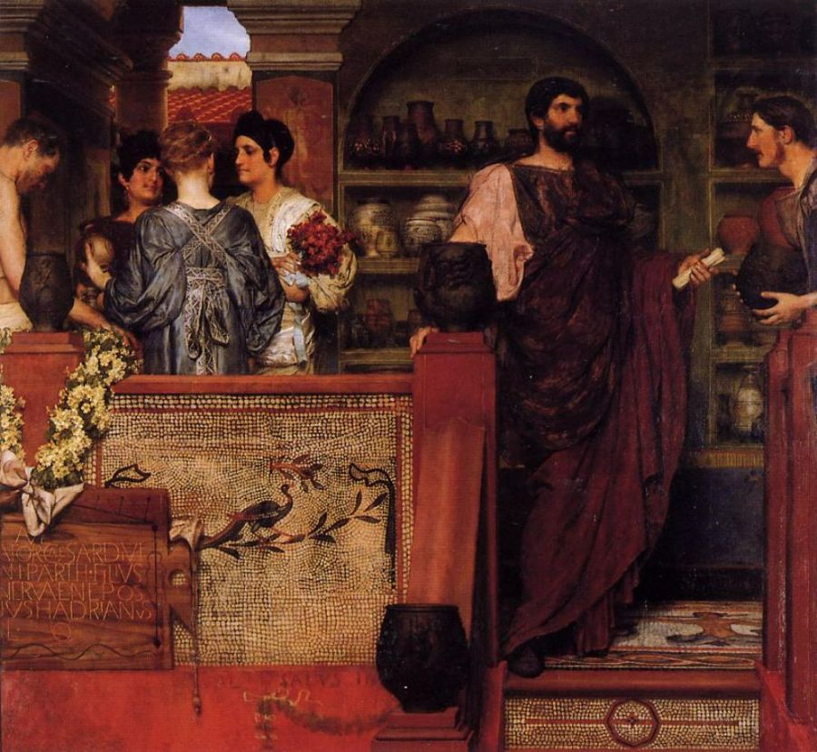 Hadrian Visiting a Romano-British Pottery 2 