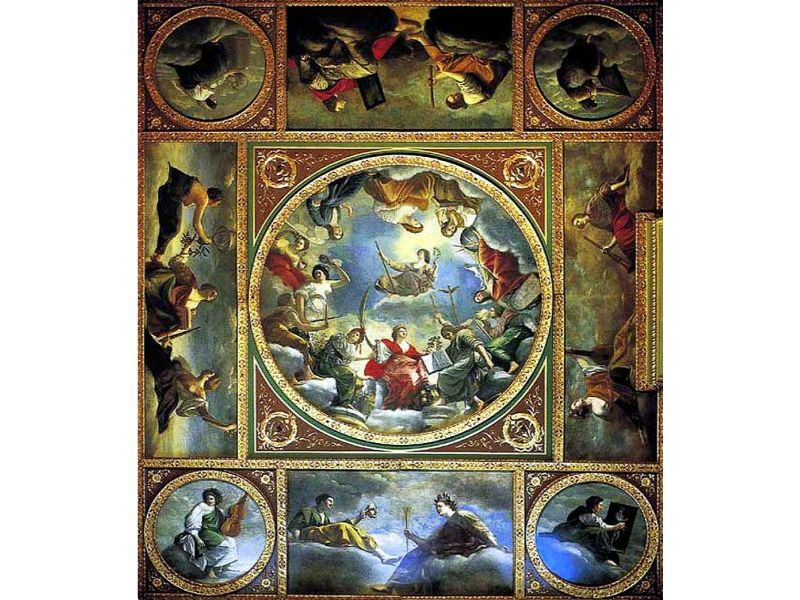 An Allegory of Peace and the Arts under the English Crown