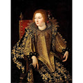 Dame assise de trois quarts