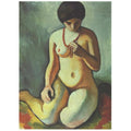 Nude with Coral Necklace (Akt mit Korallenkette) 1910