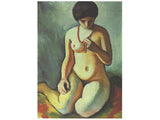 Nude with Coral Necklace (Akt mit Korallenkette) 1910 artwork preview