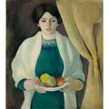 Portrait with Apples- Wife of the Artist 1909